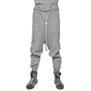 MINOAR Phasis Deconstruct Volume Cargo Track Pant Mens XL Wool Luxury Designer